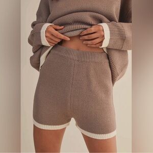 🆕💖Coco Ribbed Knit Lounge Shorts